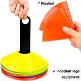 Sports agility maker Football Training Marks Agility Disc Dish Agility Cones Set for Soccer